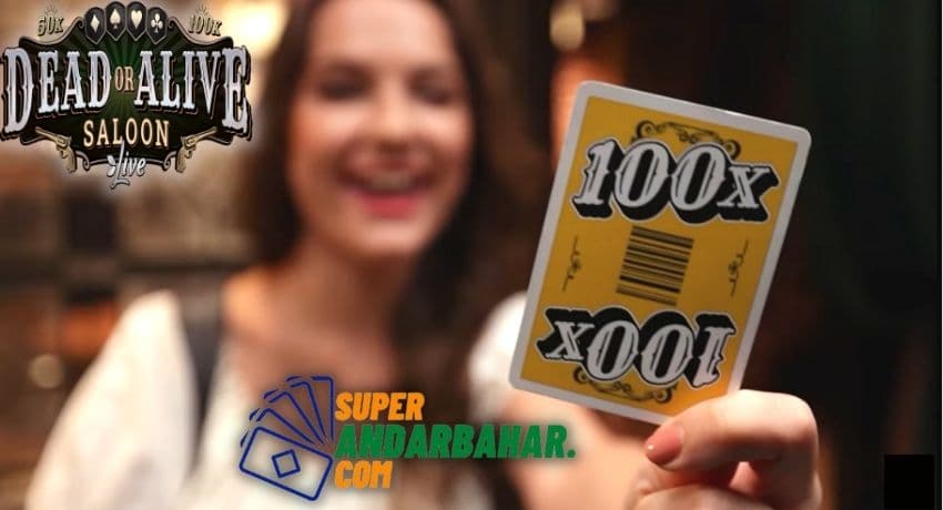 Play with strategy and win big in Dead or Alive Saloon, now available from Evolution Gaming pictured.